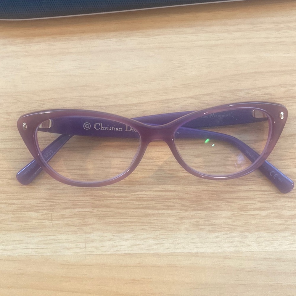 Dior cat-eye eyeglasses